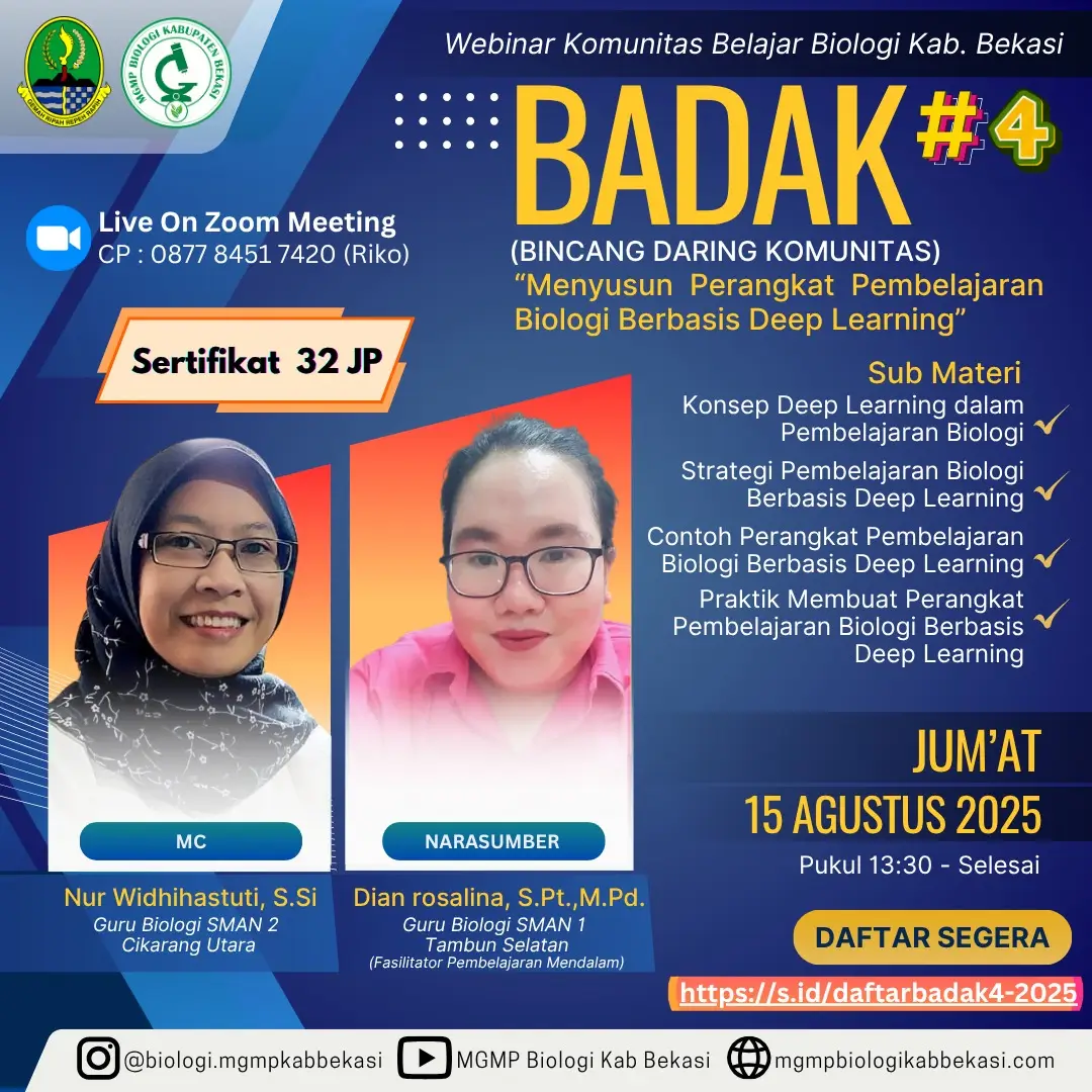 BIMTEK 32 JP-Bincang Daring Komunitas - BADAK 4